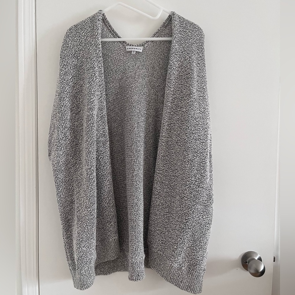 community | aritzia cape sweater